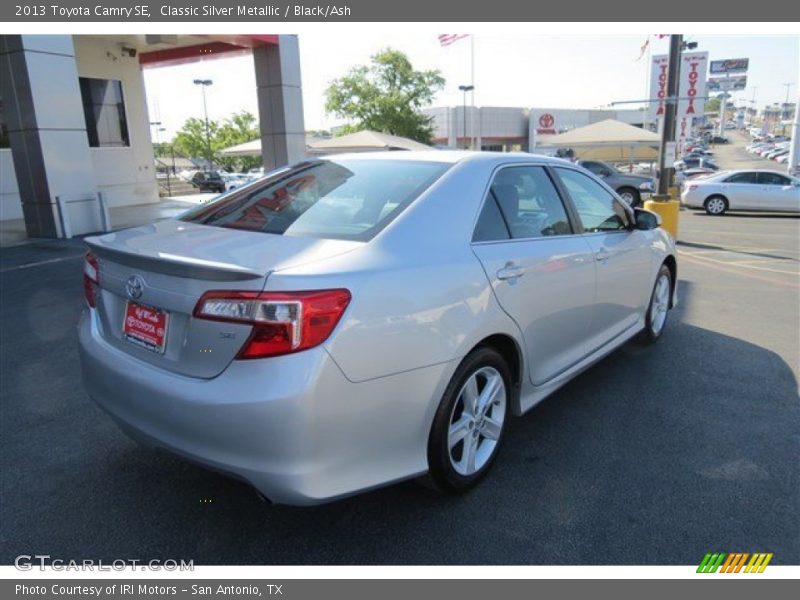 Classic Silver Metallic / Black/Ash 2013 Toyota Camry SE