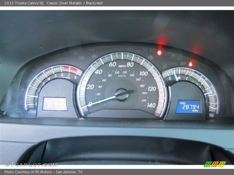 Classic Silver Metallic / Black/Ash 2013 Toyota Camry SE
