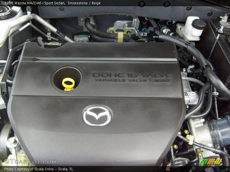 Smokestone / Beige 2008 Mazda MAZDA6 i Sport Sedan