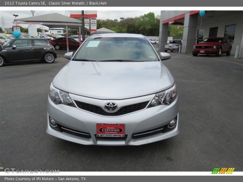 Classic Silver Metallic / Black/Ash 2013 Toyota Camry SE