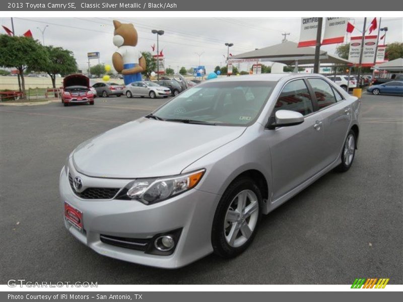 Classic Silver Metallic / Black/Ash 2013 Toyota Camry SE