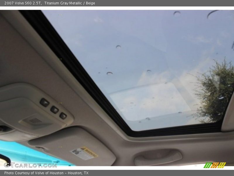 Titanium Gray Metallic / Beige 2007 Volvo S60 2.5T