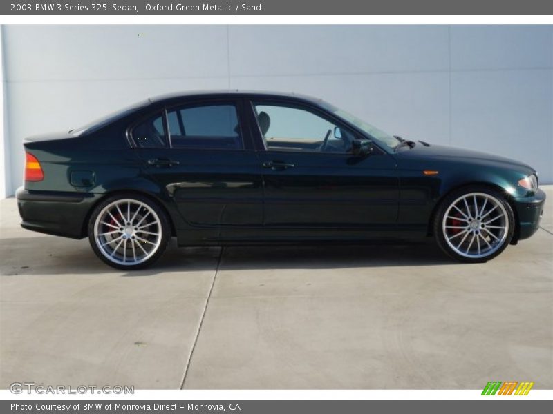 Oxford Green Metallic / Sand 2003 BMW 3 Series 325i Sedan
