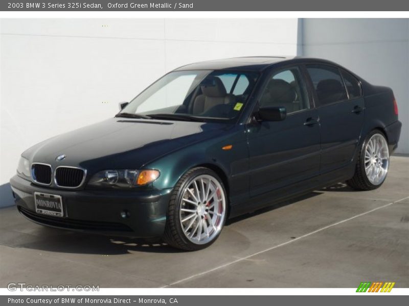 Oxford Green Metallic / Sand 2003 BMW 3 Series 325i Sedan