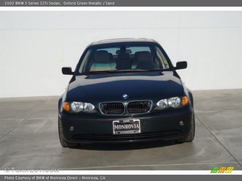 Oxford Green Metallic / Sand 2003 BMW 3 Series 325i Sedan