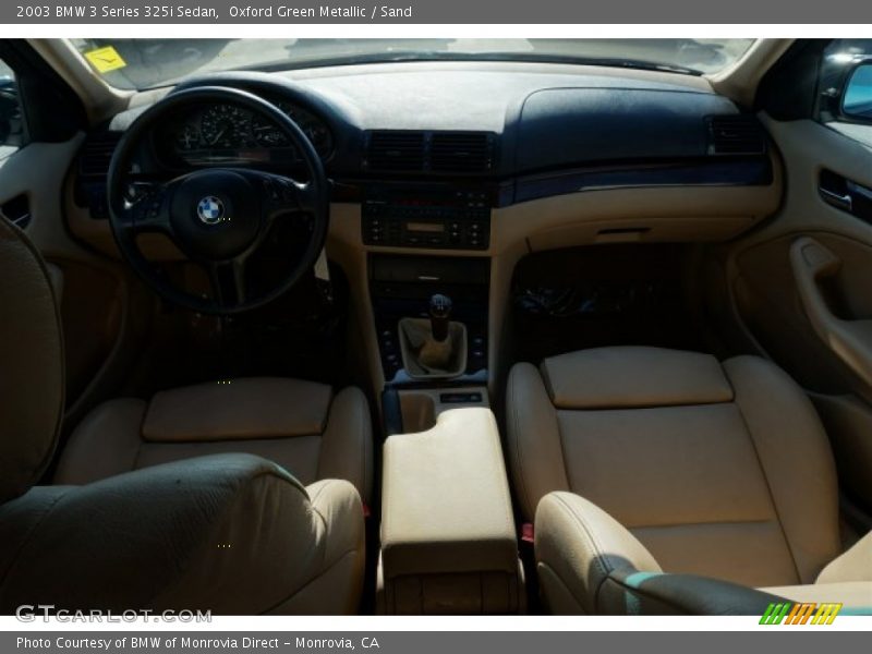 Oxford Green Metallic / Sand 2003 BMW 3 Series 325i Sedan