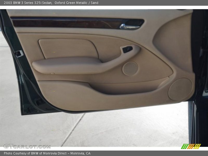Oxford Green Metallic / Sand 2003 BMW 3 Series 325i Sedan