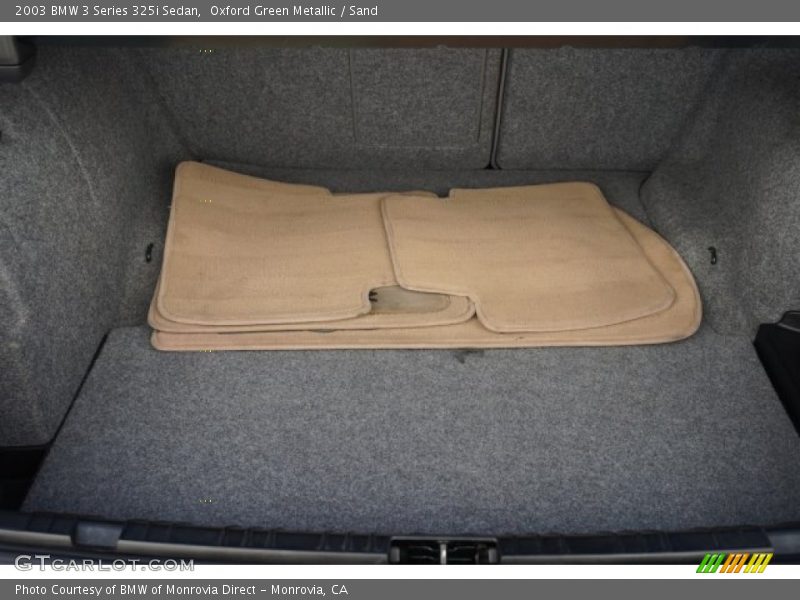 Oxford Green Metallic / Sand 2003 BMW 3 Series 325i Sedan