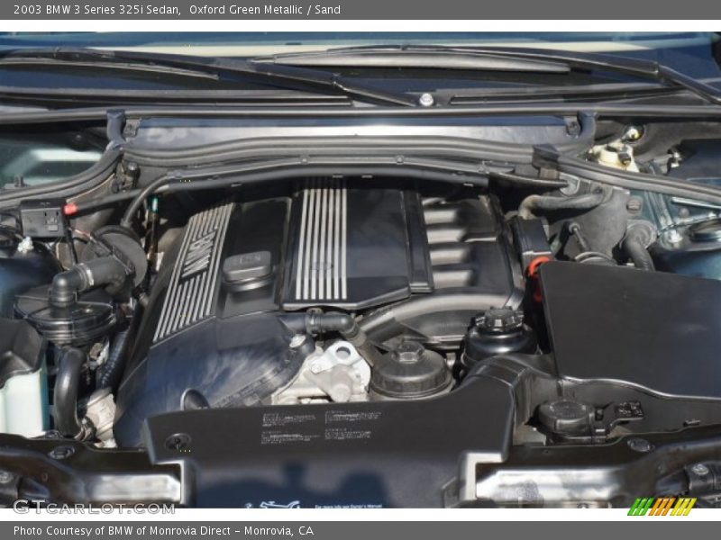 Oxford Green Metallic / Sand 2003 BMW 3 Series 325i Sedan