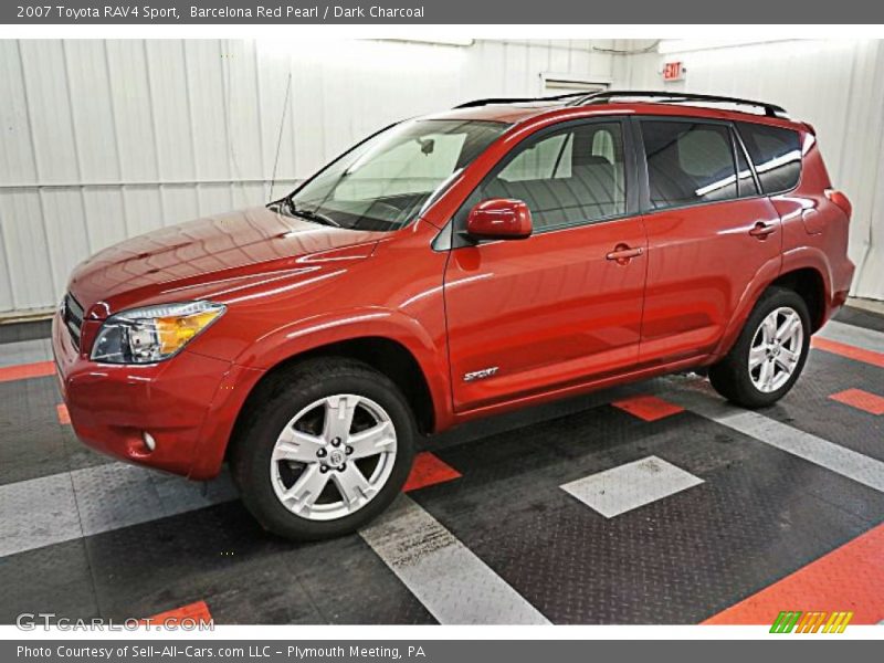Barcelona Red Pearl / Dark Charcoal 2007 Toyota RAV4 Sport