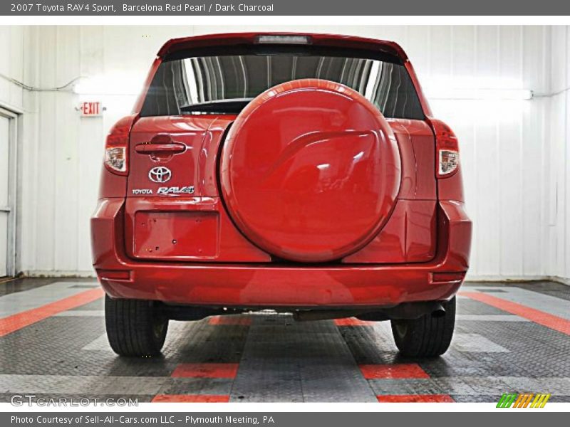 Barcelona Red Pearl / Dark Charcoal 2007 Toyota RAV4 Sport