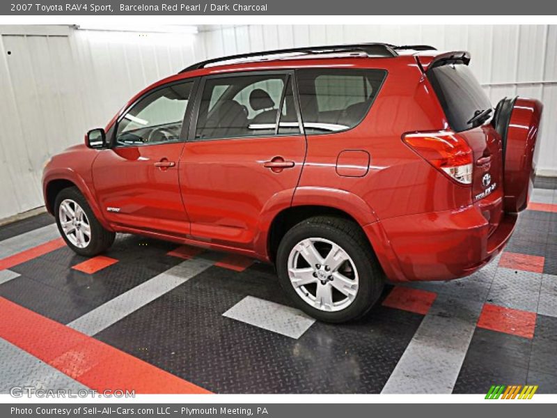 Barcelona Red Pearl / Dark Charcoal 2007 Toyota RAV4 Sport