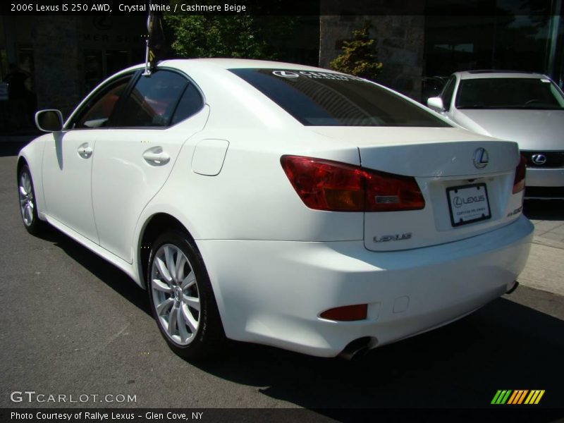 Crystal White / Cashmere Beige 2006 Lexus IS 250 AWD