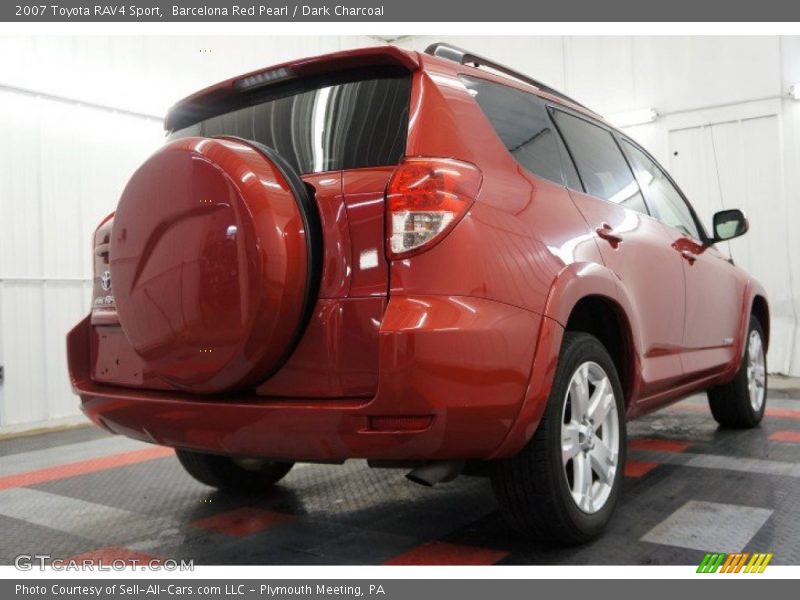 Barcelona Red Pearl / Dark Charcoal 2007 Toyota RAV4 Sport