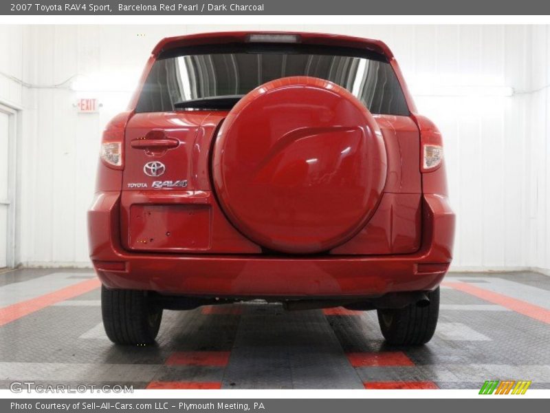 Barcelona Red Pearl / Dark Charcoal 2007 Toyota RAV4 Sport