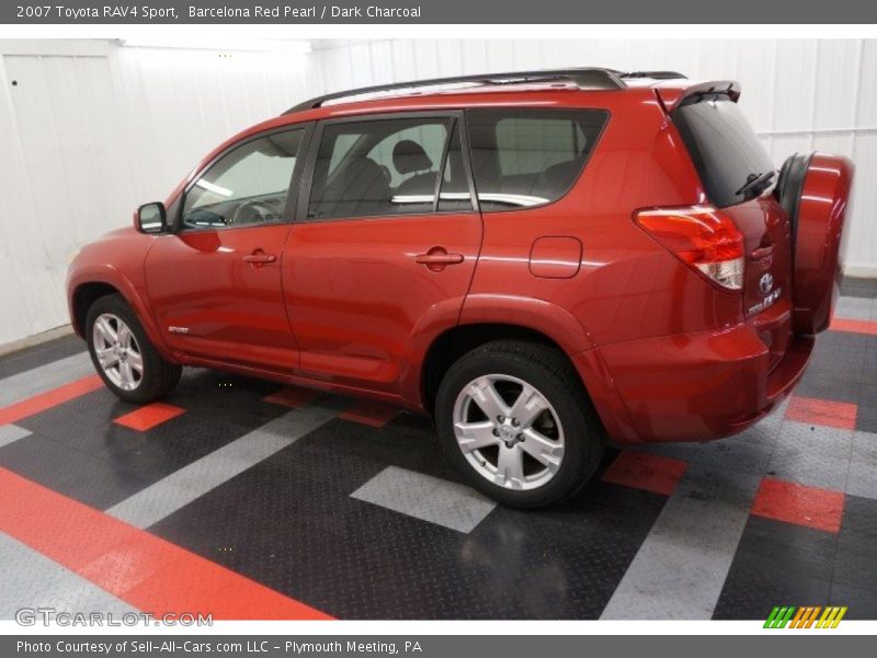 Barcelona Red Pearl / Dark Charcoal 2007 Toyota RAV4 Sport