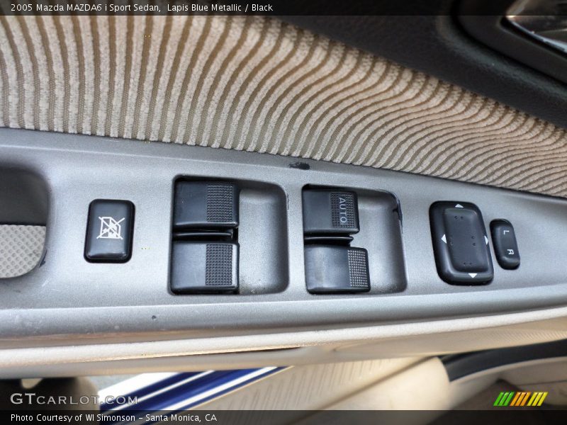 Lapis Blue Metallic / Black 2005 Mazda MAZDA6 i Sport Sedan