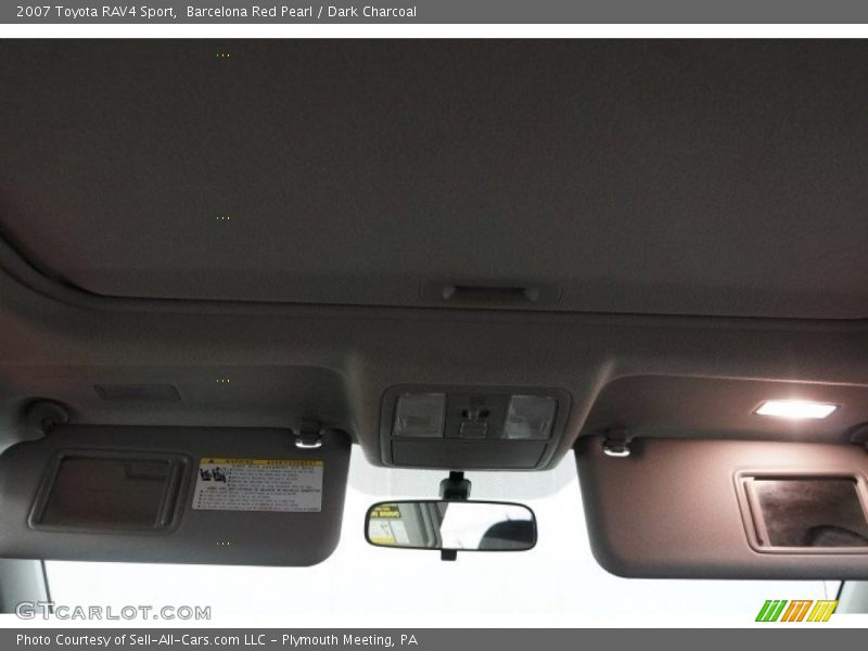Barcelona Red Pearl / Dark Charcoal 2007 Toyota RAV4 Sport