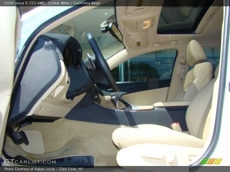 Crystal White / Cashmere Beige 2006 Lexus IS 250 AWD