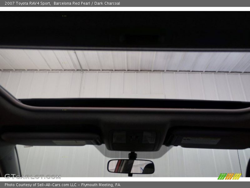 Barcelona Red Pearl / Dark Charcoal 2007 Toyota RAV4 Sport