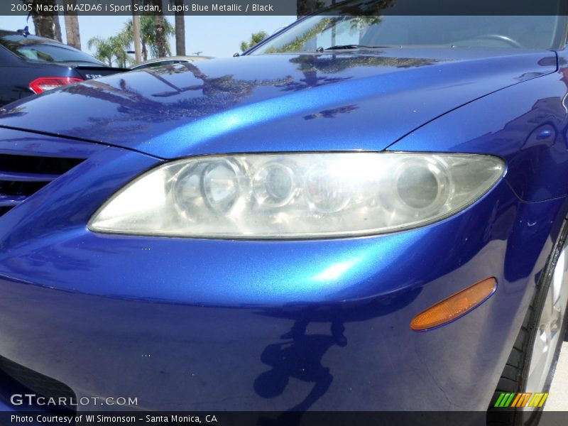 Lapis Blue Metallic / Black 2005 Mazda MAZDA6 i Sport Sedan