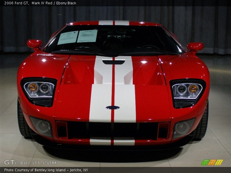 Mark IV Red / Ebony Black 2006 Ford GT