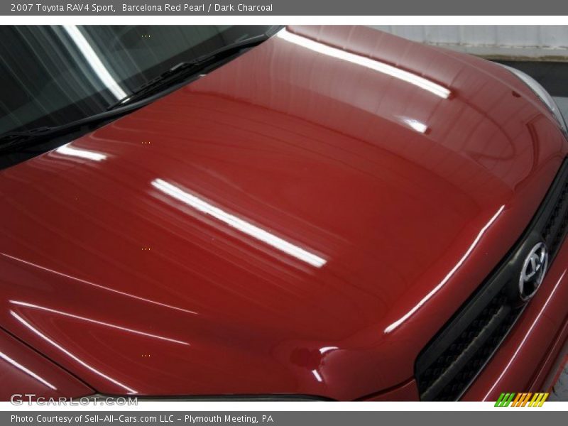 Barcelona Red Pearl / Dark Charcoal 2007 Toyota RAV4 Sport