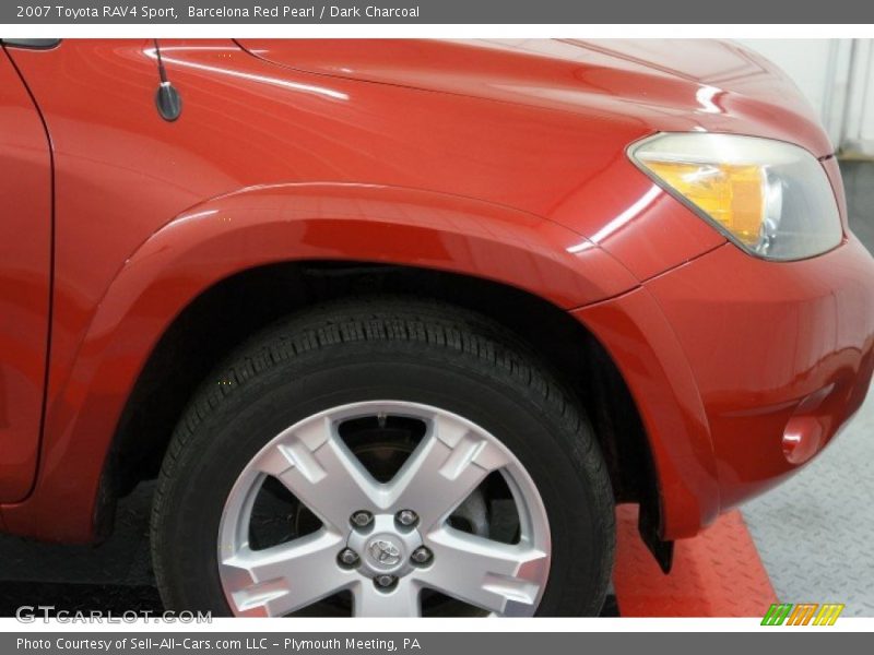 Barcelona Red Pearl / Dark Charcoal 2007 Toyota RAV4 Sport