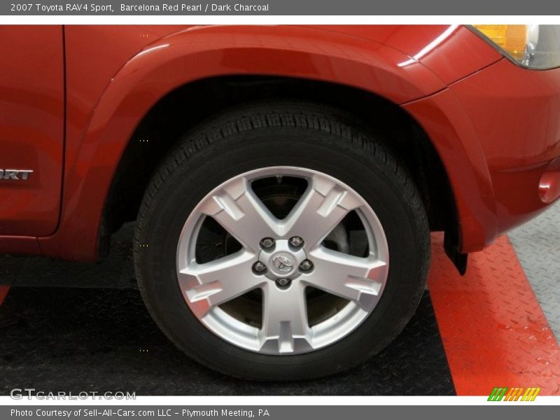 Barcelona Red Pearl / Dark Charcoal 2007 Toyota RAV4 Sport