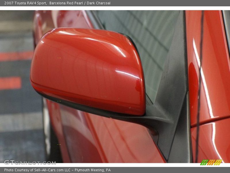 Barcelona Red Pearl / Dark Charcoal 2007 Toyota RAV4 Sport