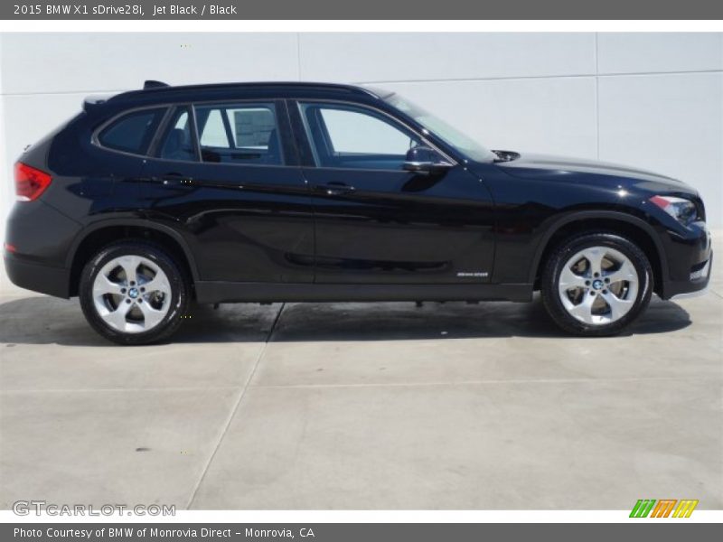 Jet Black / Black 2015 BMW X1 sDrive28i