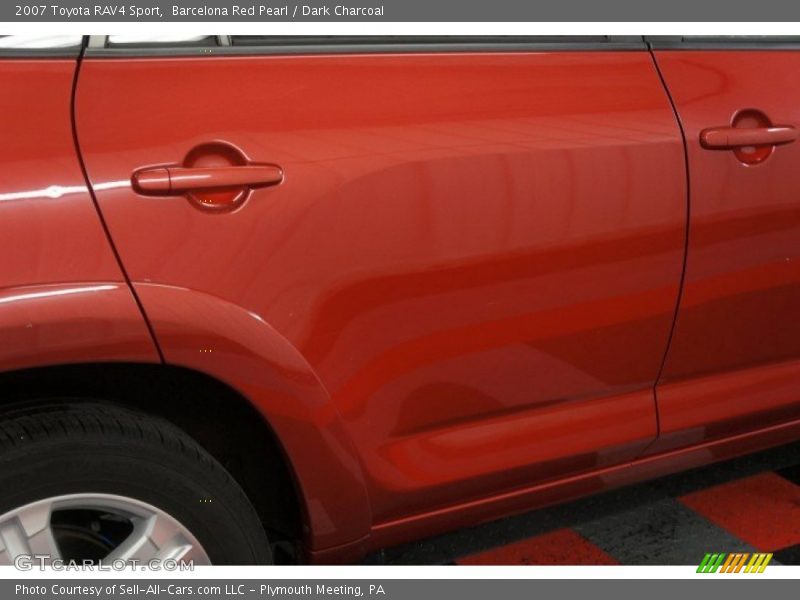 Barcelona Red Pearl / Dark Charcoal 2007 Toyota RAV4 Sport