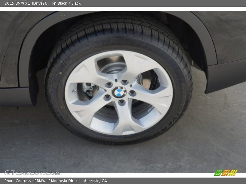 Jet Black / Black 2015 BMW X1 sDrive28i