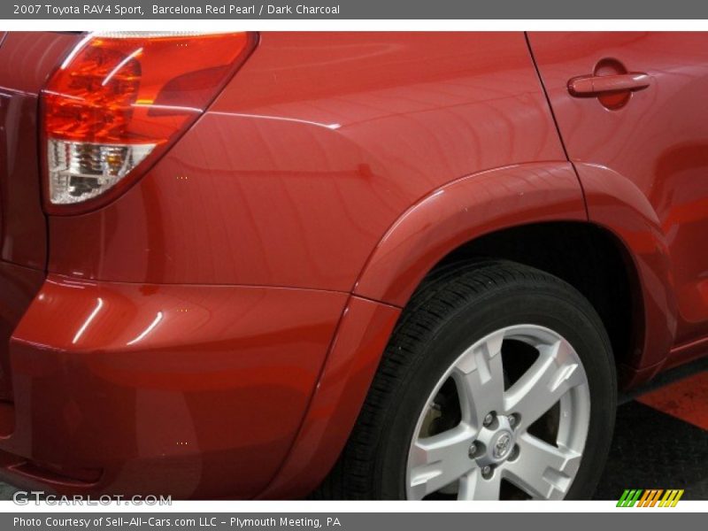 Barcelona Red Pearl / Dark Charcoal 2007 Toyota RAV4 Sport