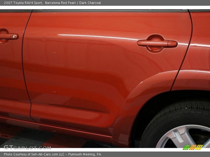 Barcelona Red Pearl / Dark Charcoal 2007 Toyota RAV4 Sport