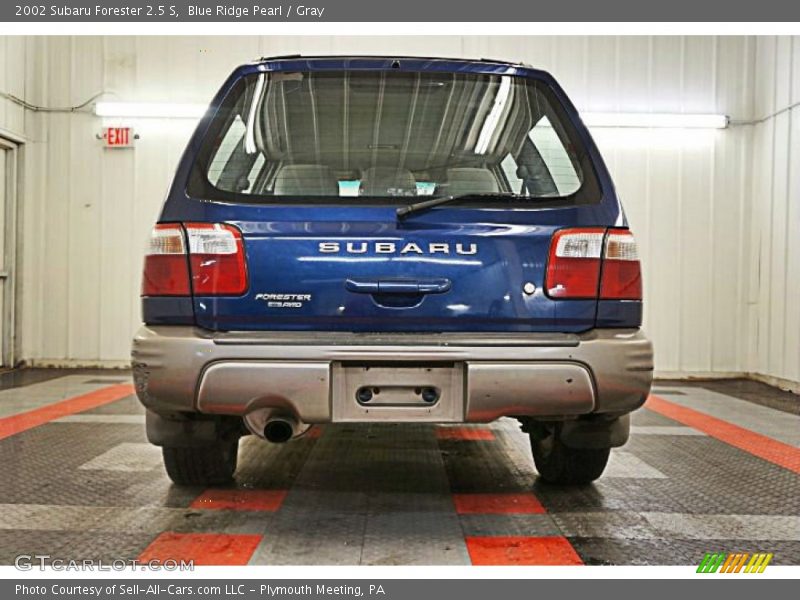 Blue Ridge Pearl / Gray 2002 Subaru Forester 2.5 S