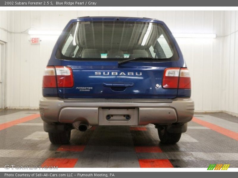 Blue Ridge Pearl / Gray 2002 Subaru Forester 2.5 S