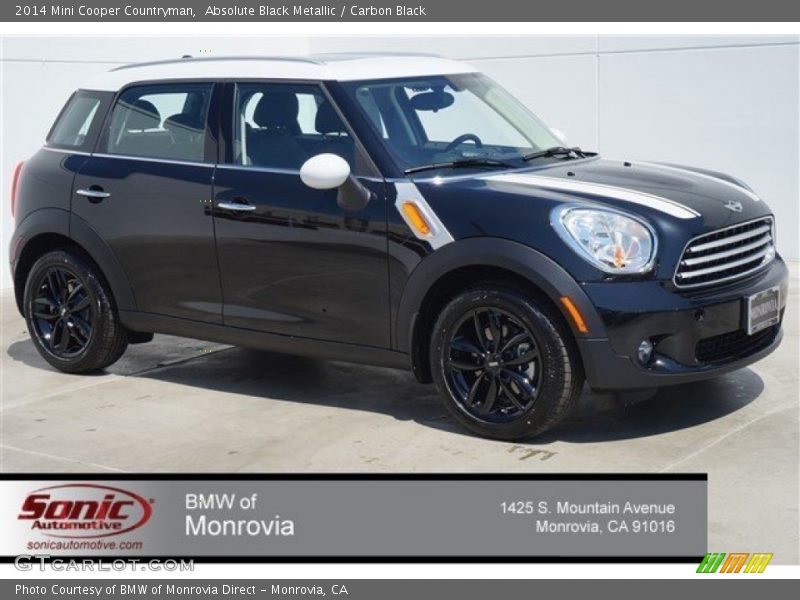 Absolute Black Metallic / Carbon Black 2014 Mini Cooper Countryman