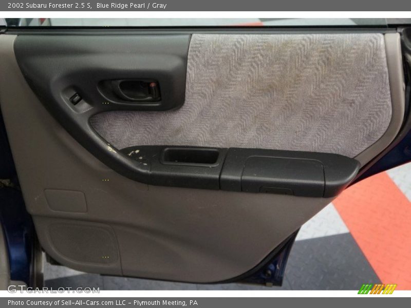 Blue Ridge Pearl / Gray 2002 Subaru Forester 2.5 S