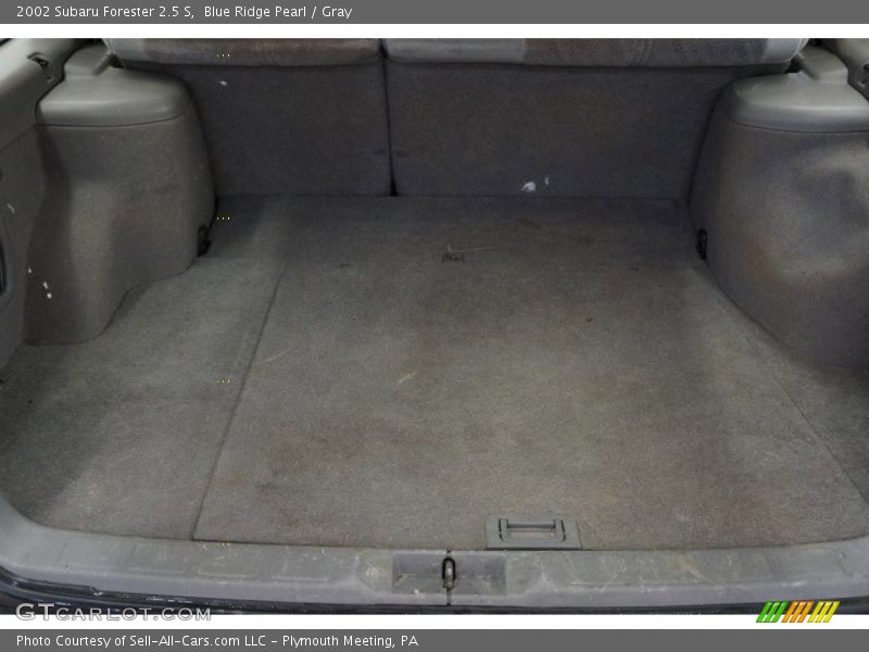 Blue Ridge Pearl / Gray 2002 Subaru Forester 2.5 S