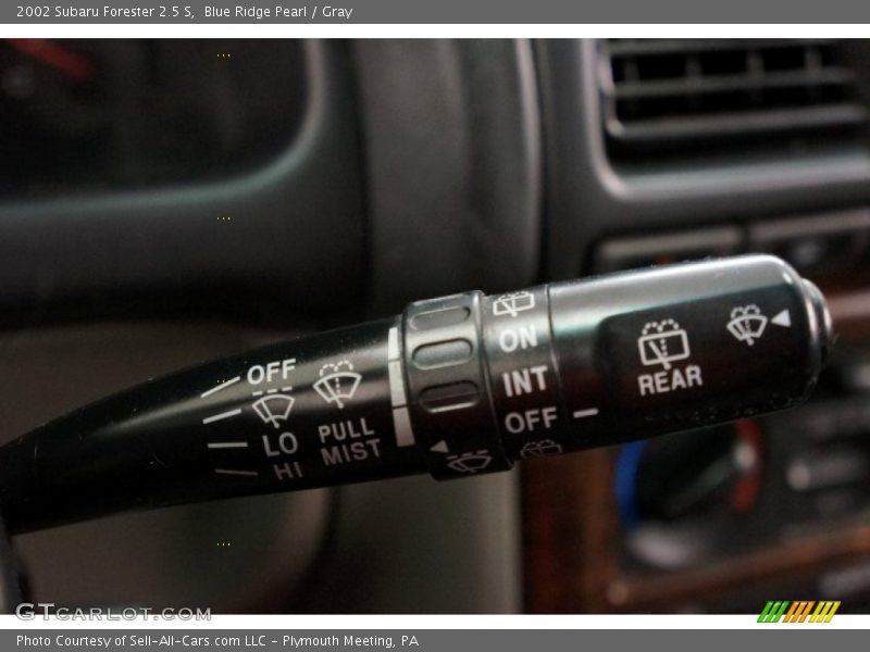 Blue Ridge Pearl / Gray 2002 Subaru Forester 2.5 S