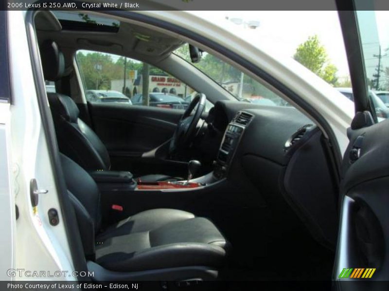 Crystal White / Black 2006 Lexus IS 250 AWD