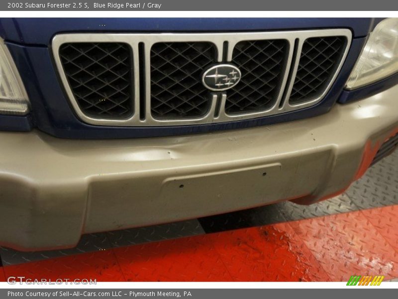Blue Ridge Pearl / Gray 2002 Subaru Forester 2.5 S