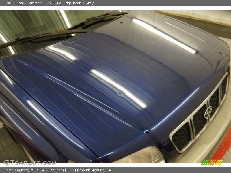 Blue Ridge Pearl / Gray 2002 Subaru Forester 2.5 S