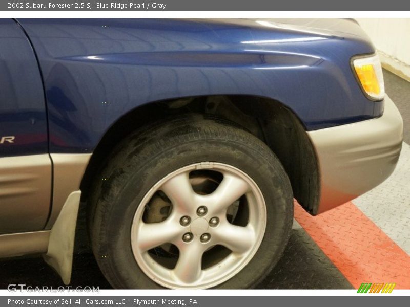 Blue Ridge Pearl / Gray 2002 Subaru Forester 2.5 S