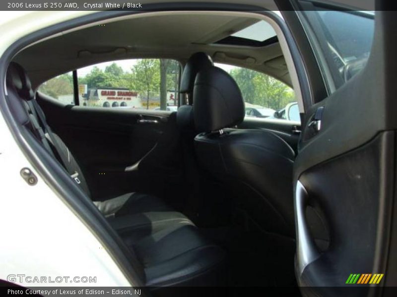 Crystal White / Black 2006 Lexus IS 250 AWD