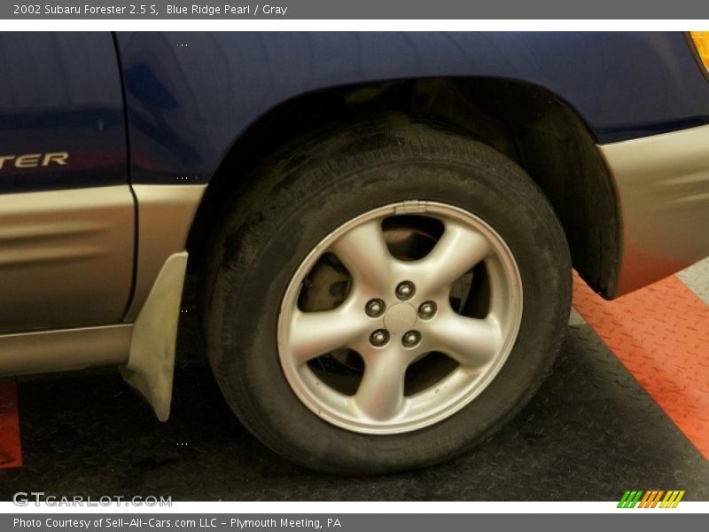 Blue Ridge Pearl / Gray 2002 Subaru Forester 2.5 S
