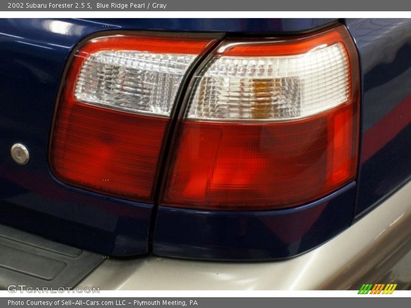 Blue Ridge Pearl / Gray 2002 Subaru Forester 2.5 S