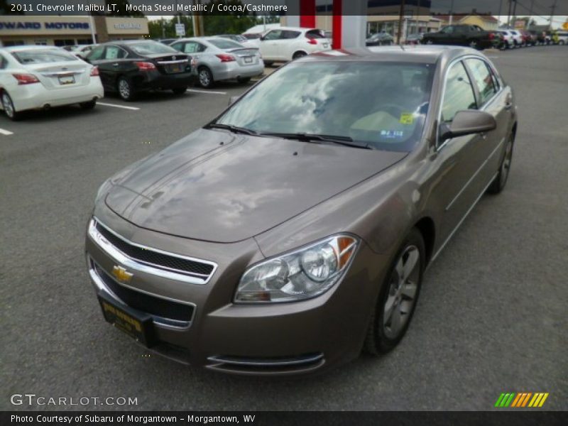 Mocha Steel Metallic / Cocoa/Cashmere 2011 Chevrolet Malibu LT
