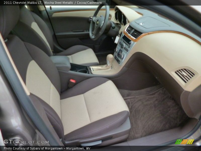 Mocha Steel Metallic / Cocoa/Cashmere 2011 Chevrolet Malibu LT